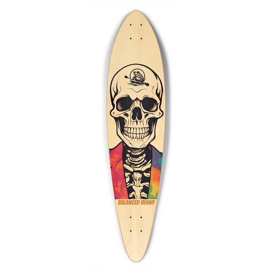 Balanced Bennie | Pintail Longboard Skateboard Deck