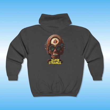 Paddle Frogs™ Super Strange Zip Hoodie | Full Zip Hooded Jacket
