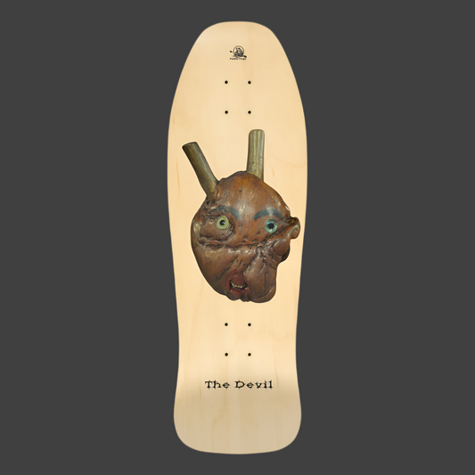 the Devil - 7-Layer 100% Canadian Maple Old School Skateboard Deck
10 x 30.5 Inches