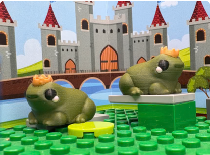 Fun Frog Pocket Fidget Friend (with Colorful Play Scene)