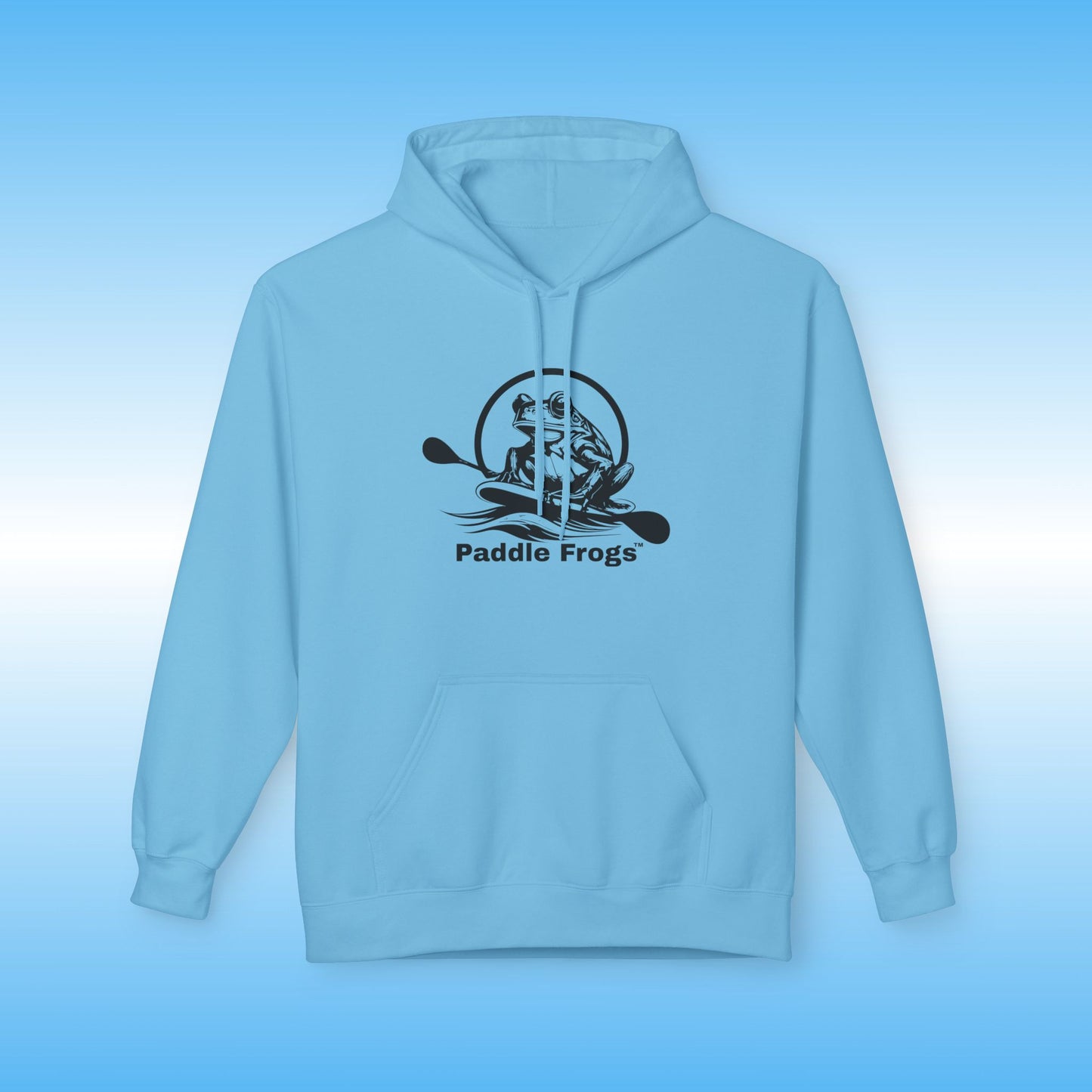Soft Style Fleece Hoodie in 13 Colors by Paddle Frogs™