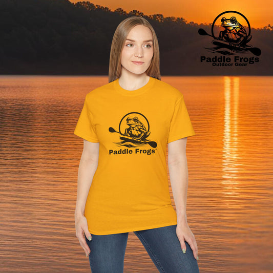 Logo T-Shirt: Paddle Frogs Outdoor Gear