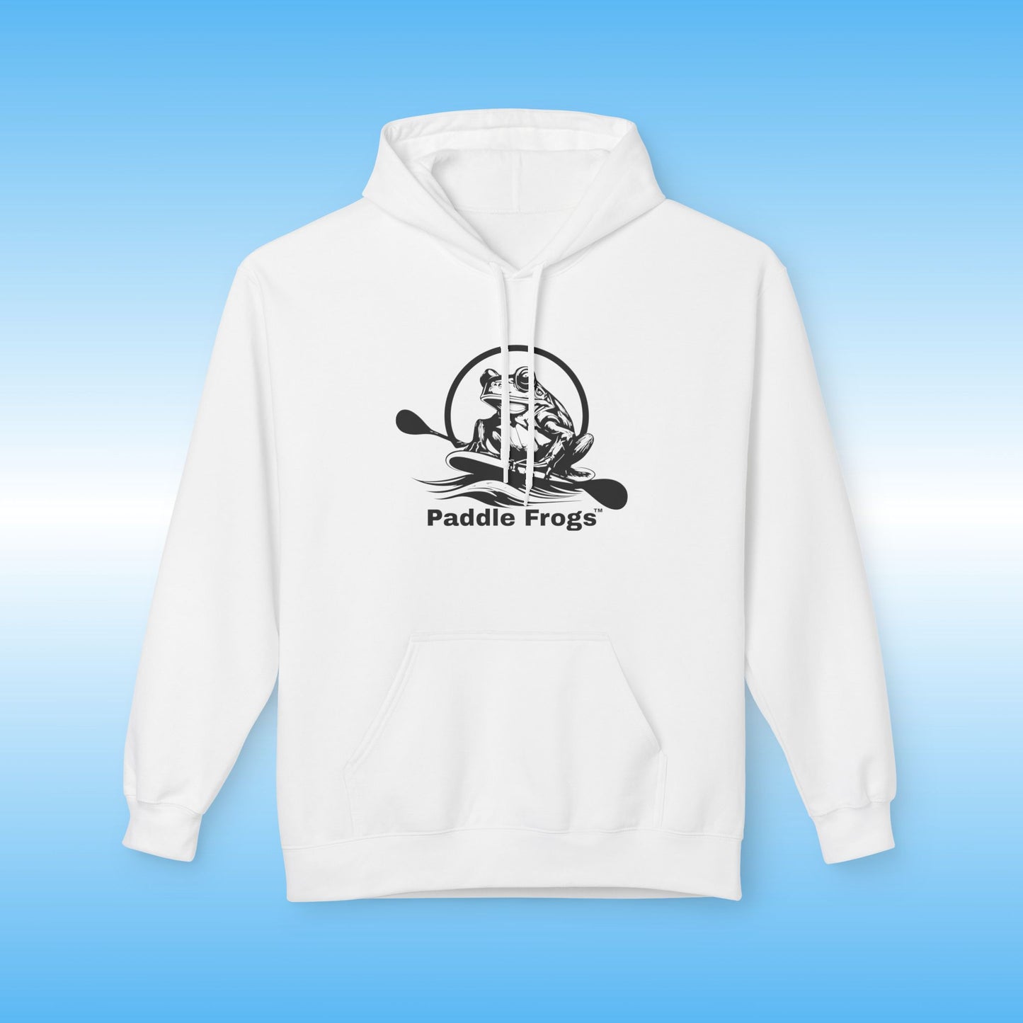 Soft Style Fleece Hoodie in 13 Colors by Paddle Frogs™