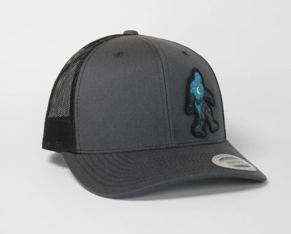 Night Sky Bigfoot Trucker Hat