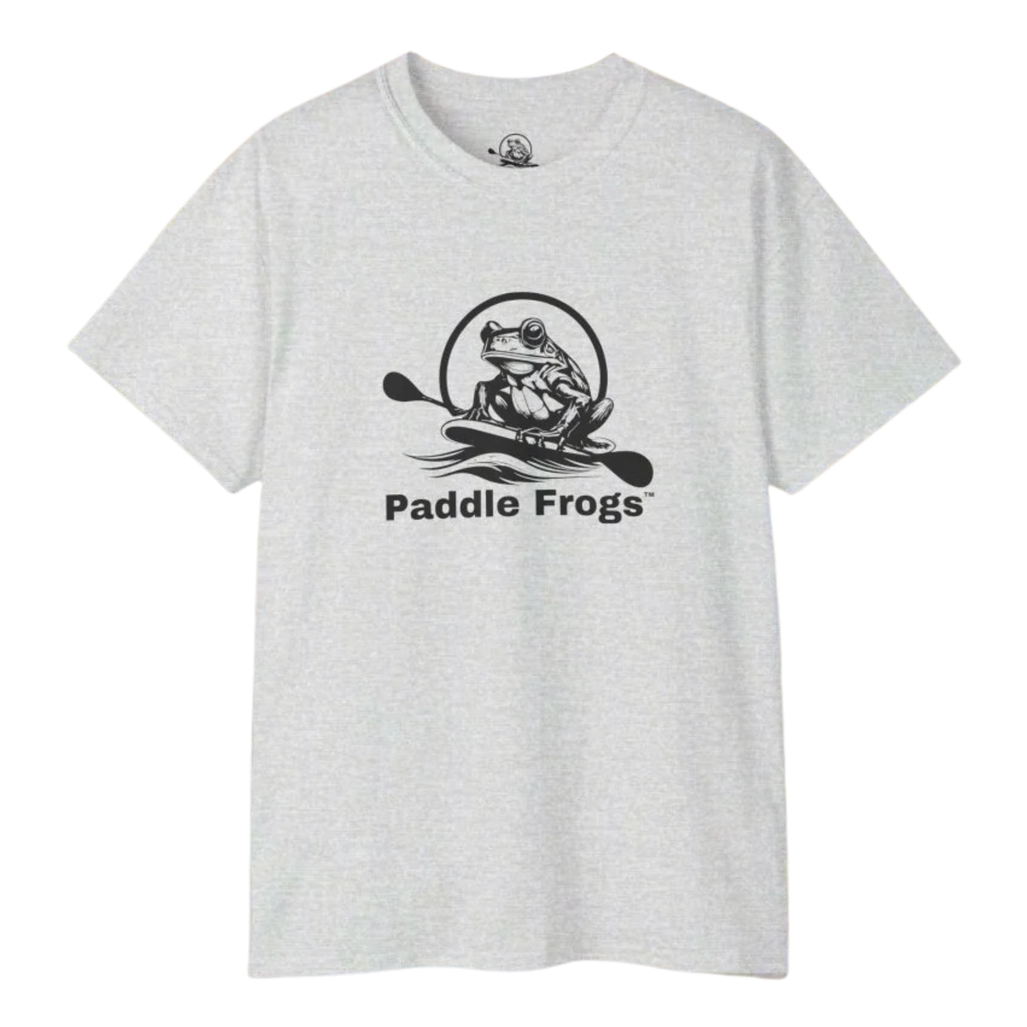 Classic Tagless Ultra Cotton | Paddle Frogs™ T-shirts | Ash gray tee