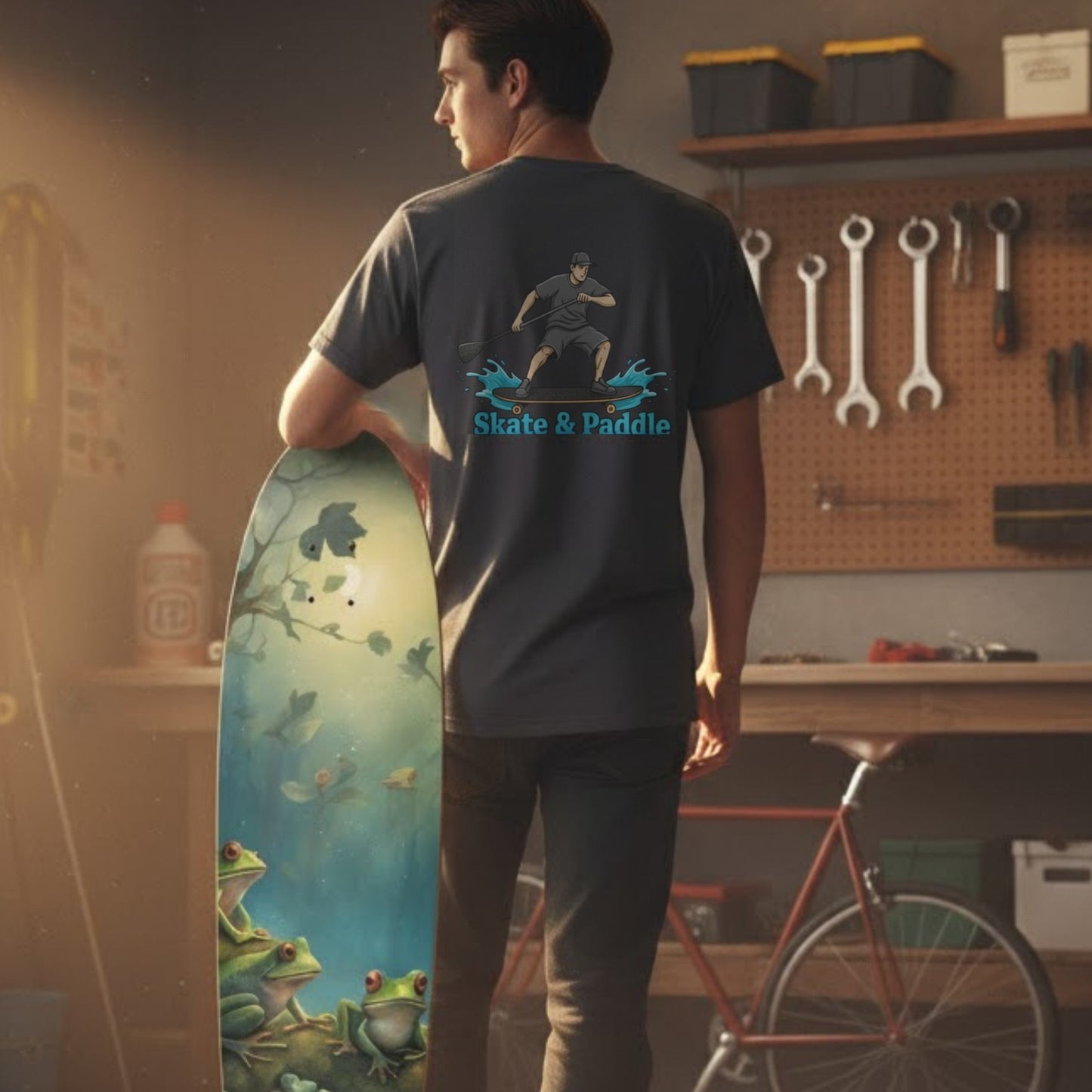 Asphalt Meets Water | Skate & Paddle by Paddle Frogs™