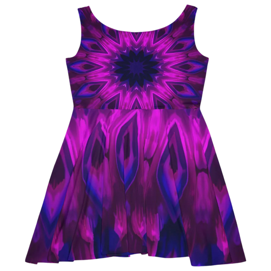 The Violet Bloom Boarder Dress