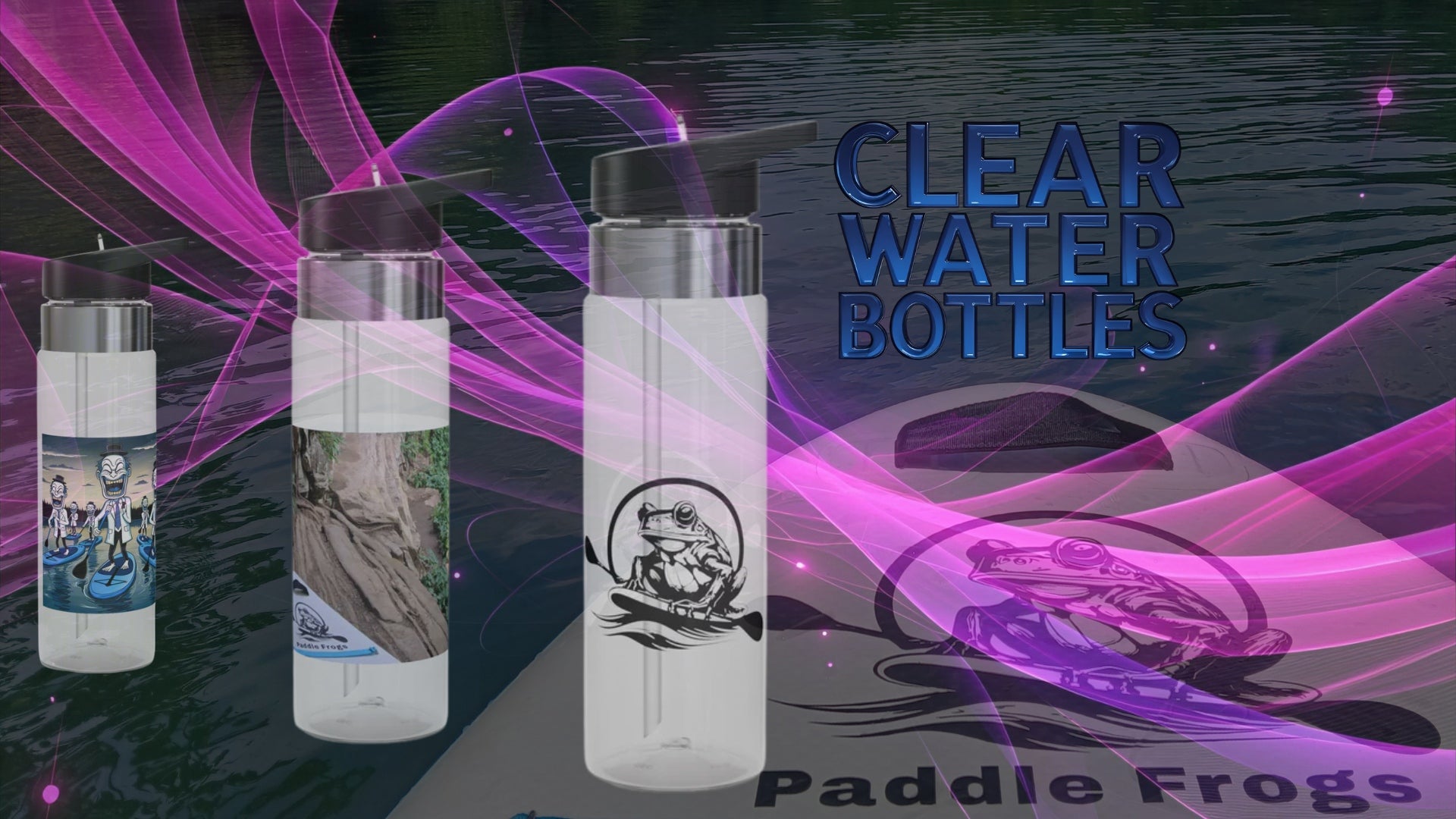 Load video: Ozone Falls Cliff Clear Water Bottle Music Video