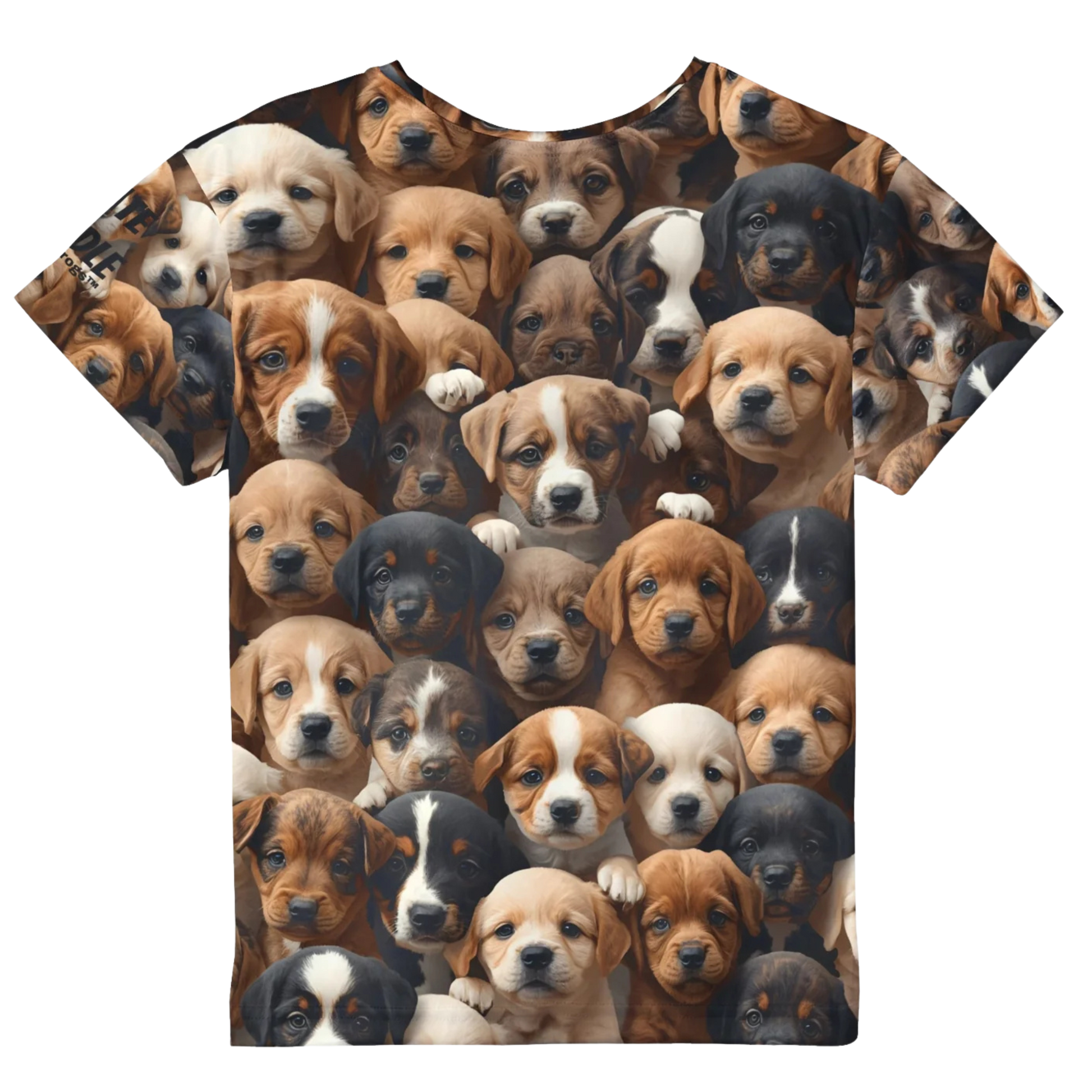 Backside Kids Jersey - Paddle Frogs & Adorable Puppy | Skate & Paddle Design