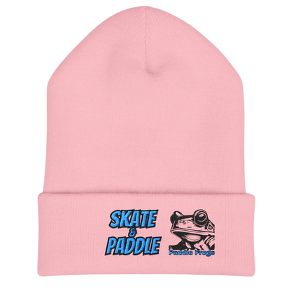 Beanie Hat - Paddle Frogs™ Original Skate & Paddle | 3 Colors - Pink