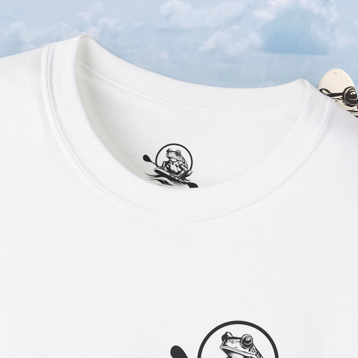 Beautiful Waterfall White T-shirt Paddle Frogs Outdoor Gear Tag-less Tennessee family-owned