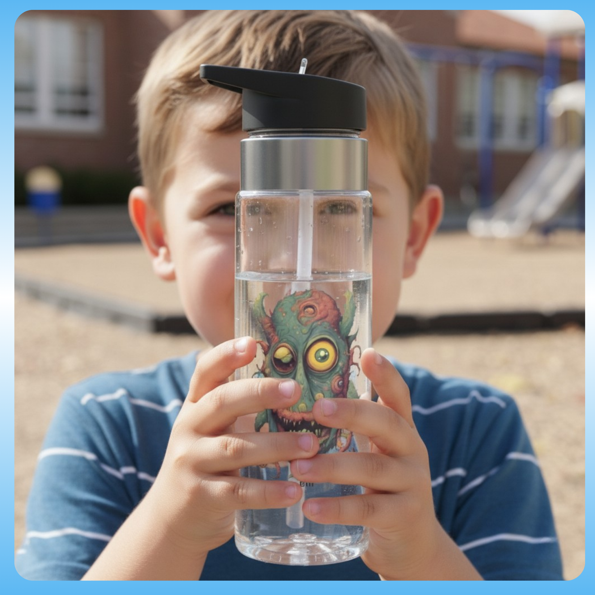 Bill | Crystal Clear Water Bottle | Paddle Frogs Outdoor Gear