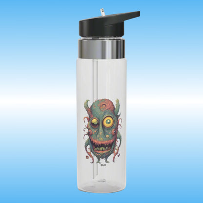 Bill Crystal Clear Water Bottles Paddle Frogs (Front Side)