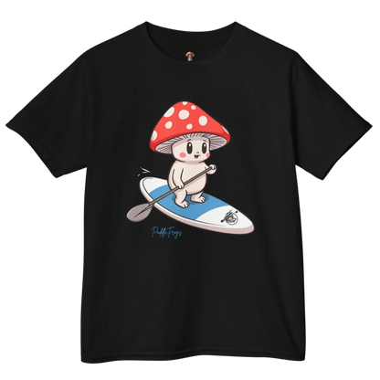 - Shiro & the Divine Escape T-shirt (4 colors) Paddle Frogs™ Kids Mushroom Forest adventures