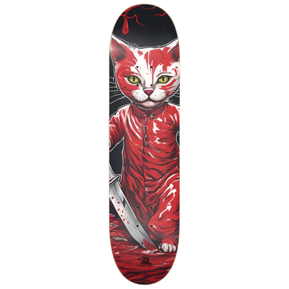 Bloody Kitty 8.25 Skateboard Deck | Paddle Frogs™