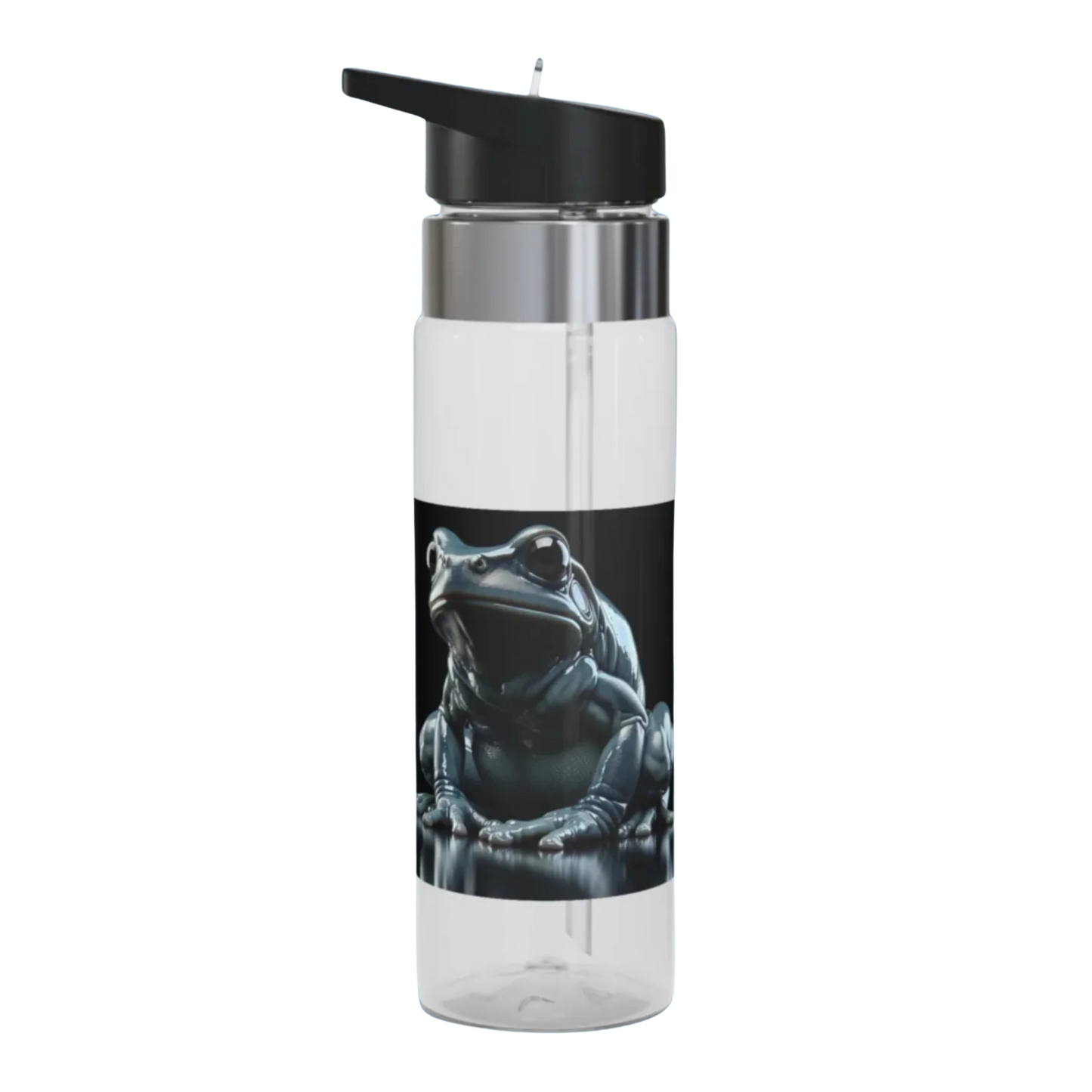 Blue Frog | 20oz Crystal Clear Water Bottle | Eco-Friendly & Spill-Resistant