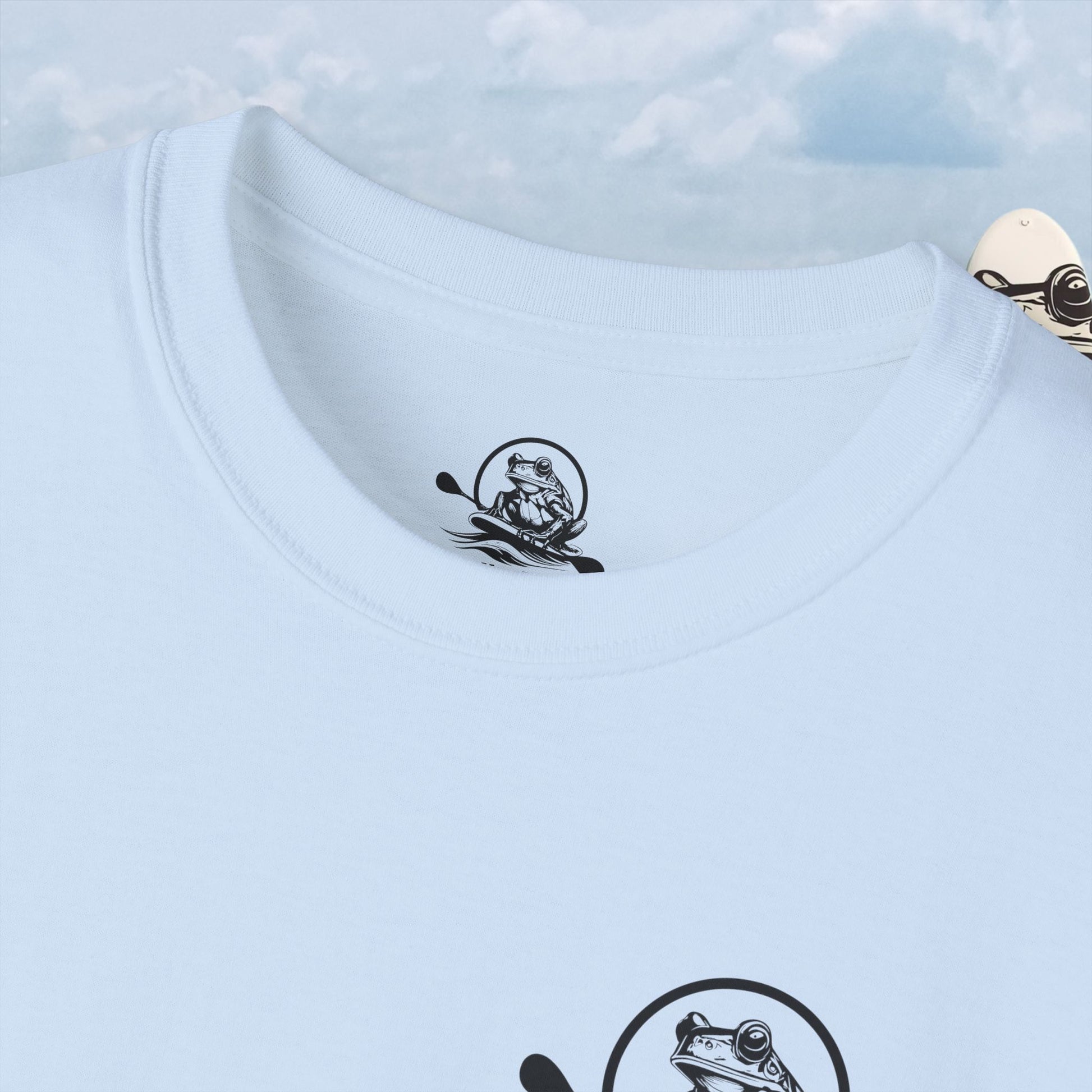 Blue Waterfall T-shirt Paddle Frogs Outdoor Gear Tag-less Tennessee family-owned Classic