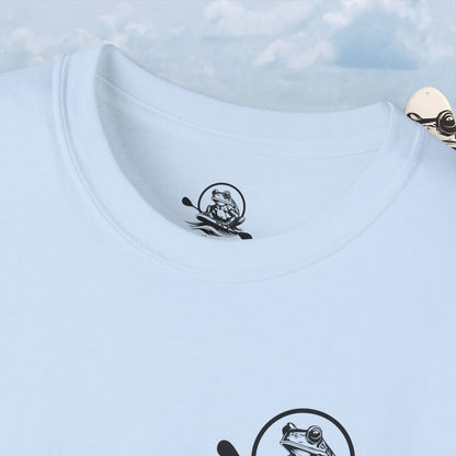 Blue Waterfall T-shirt Paddle Frogs Outdoor Gear Tag-less Tennessee family-owned Classic