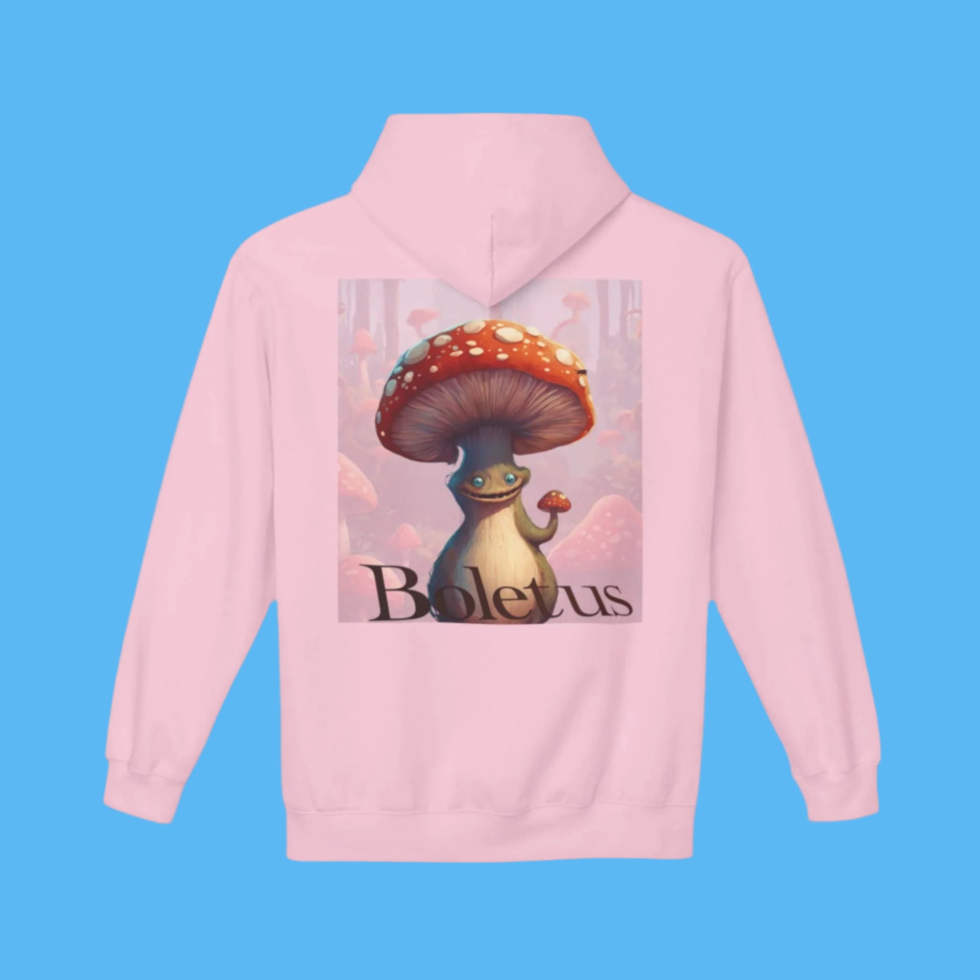 Boletus Pink Hoodie by Paddle Frogs