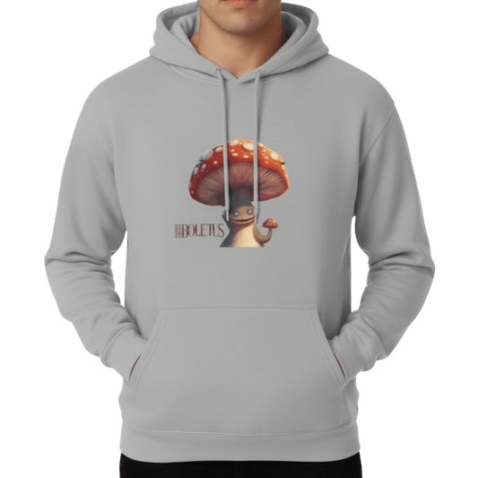 Boletus | The Mushroom in Motion Fleece Pullover Hoodie