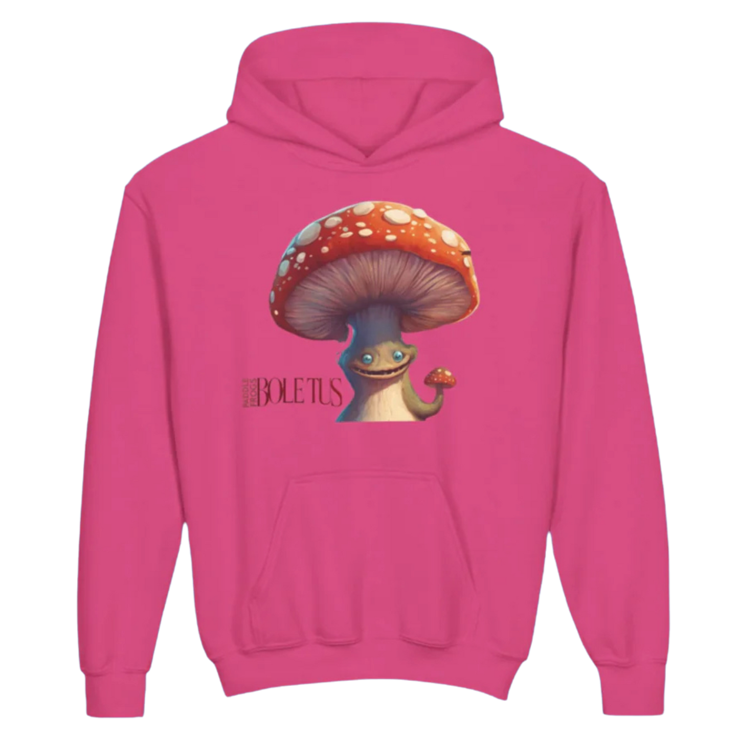 Boletus | Youth Hoodie Jacket | Paddle Frogs™ Heliconia