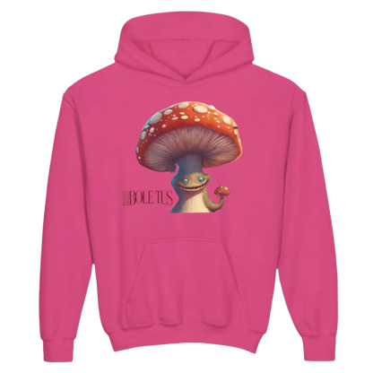 Boletus | Youth Hoodie Jacket | Paddle Frogs™ Heliconia