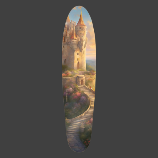 Castle Coaster Longboard: A Majestic Ride
Step into a world of enchantment with the Castle Coaster Longboard by Paddle Frogs