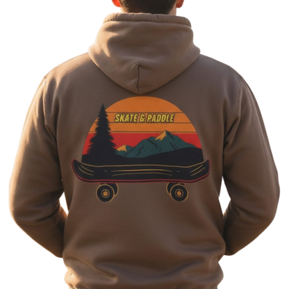 Chill Mountain Skater | Skate & Paddle Paddle Frogs Outdoor Gear Savana Brown on a transparent background