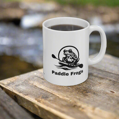 Paddle Frogs 11oz Coffee Mug (inspiring)