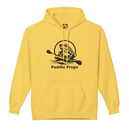 Daisy Yellow | Paddle Frogs™ Soft Fleece Hoodie: Soft Fleece, Wild Soul (12 Colors) 