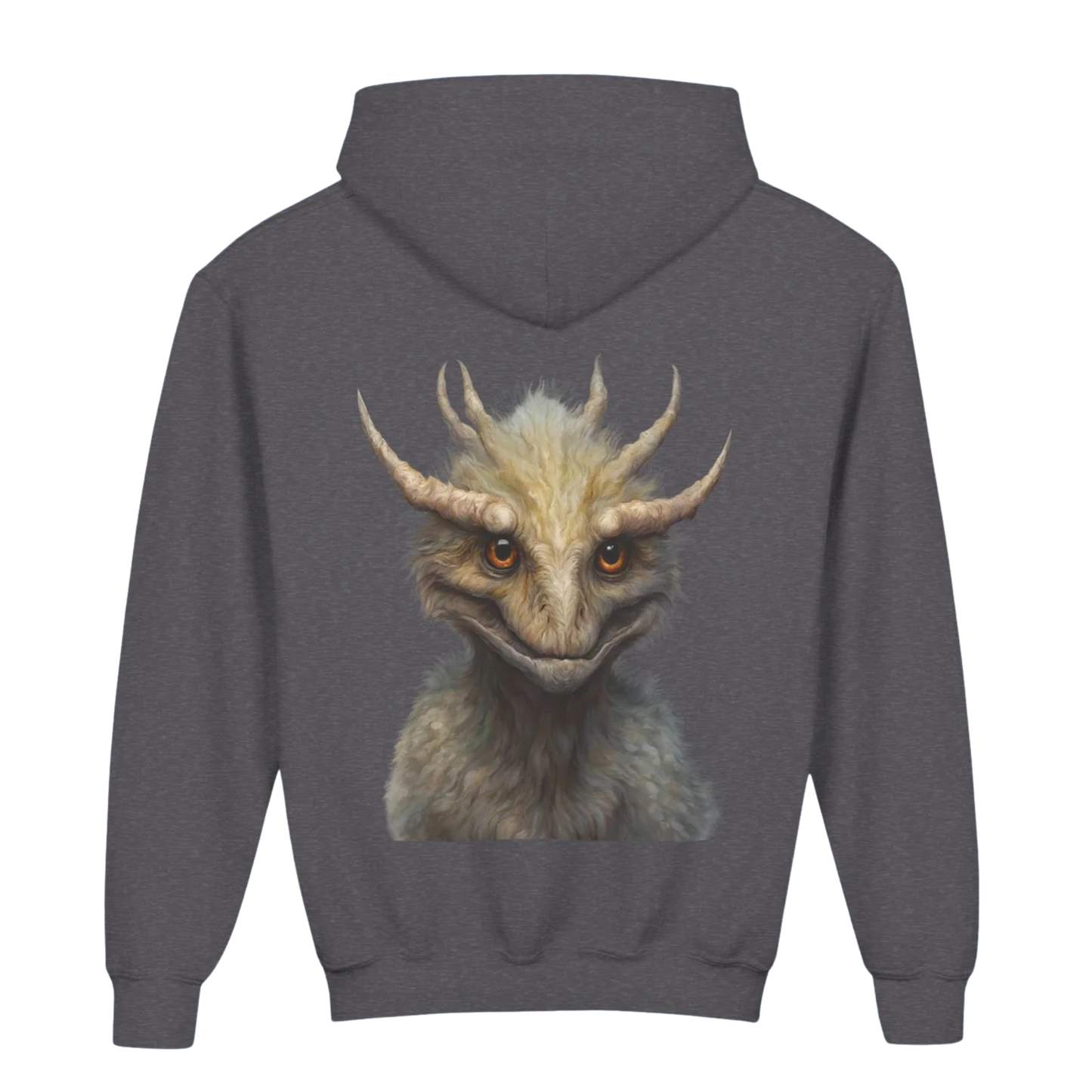 Dark Heather - Zacharias Youth Hoodie — Paddle Frogs Kids