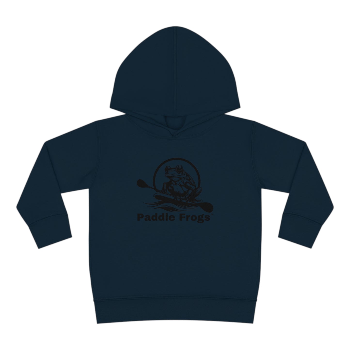 Dark Hoodie Paddle Frogs Kids (Youth), Kangaroo Pocket Hooded Jacket Coat 