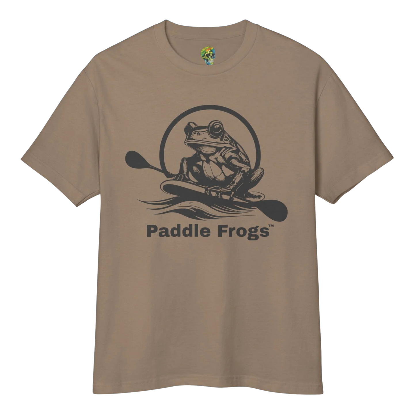Earthy Tee | Paddle Frogs™ - Faded Brown