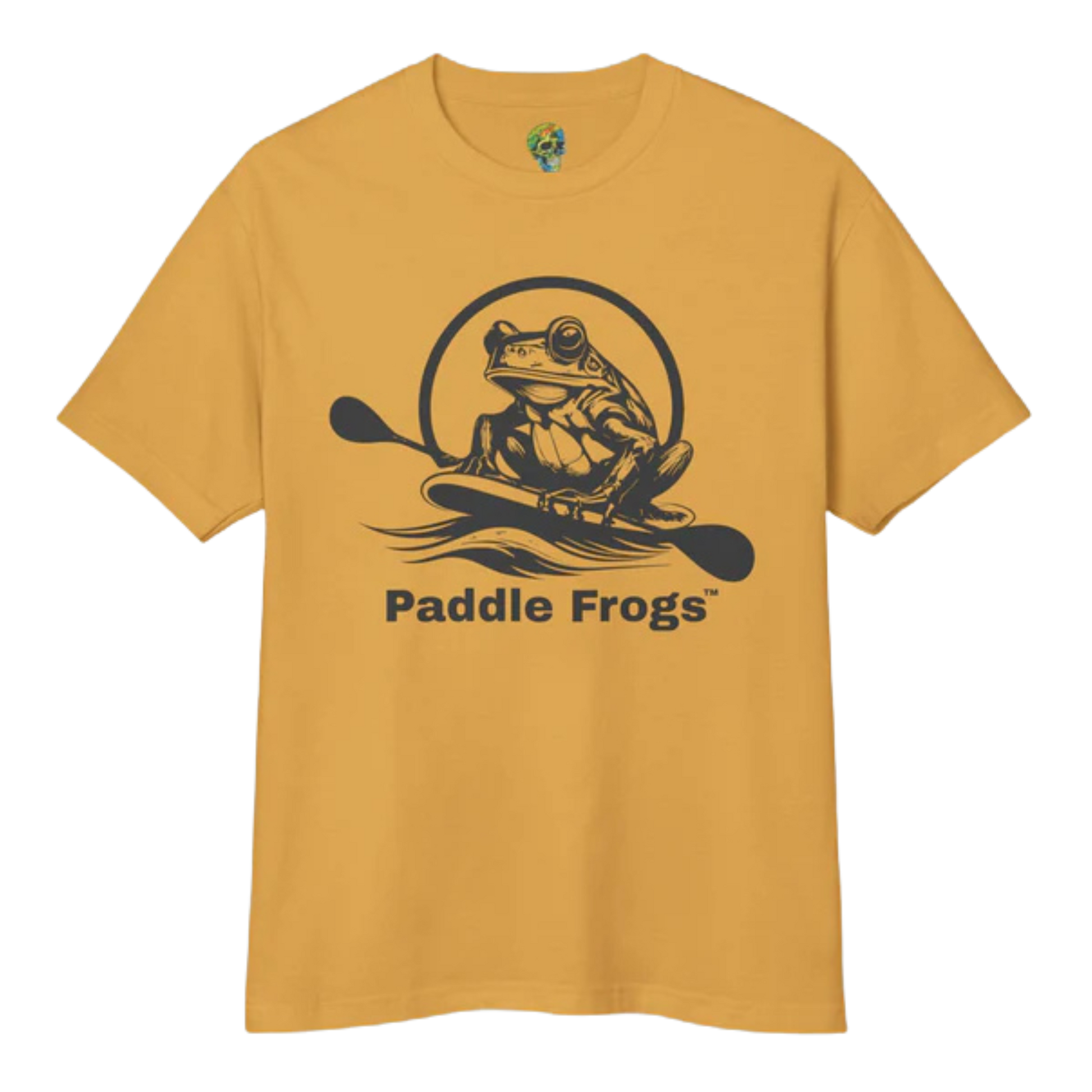 Earthy Tee | Paddle Frogs™ - Faded Mustard