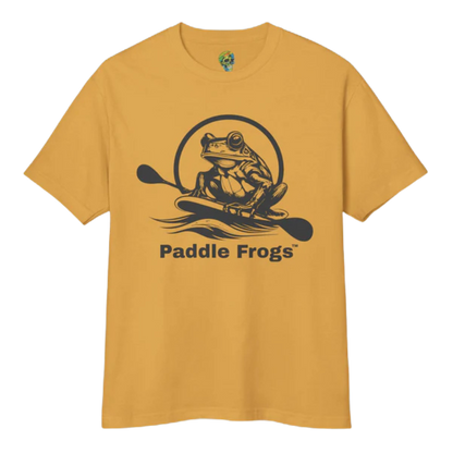 Earthy Tee | Paddle Frogs™ - Faded Mustard