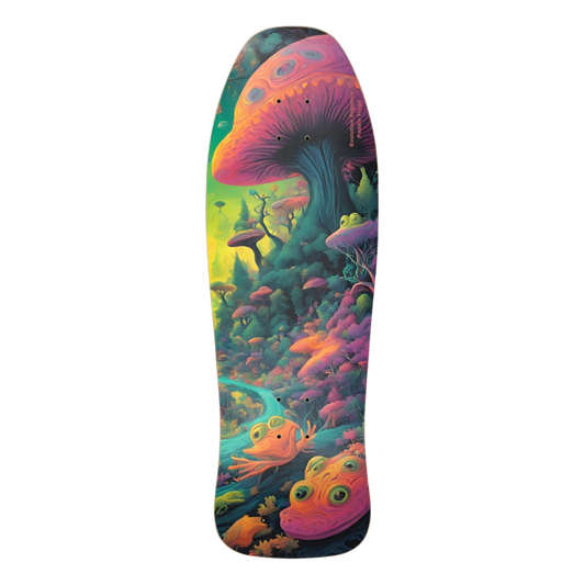 Evolution Organics | 8.25 Skateboard Deck | Paddle Frogs™