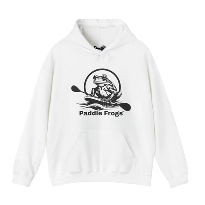Extra Cozy & Warm Paddle Frogs™ Hoodie: (4 colors) White