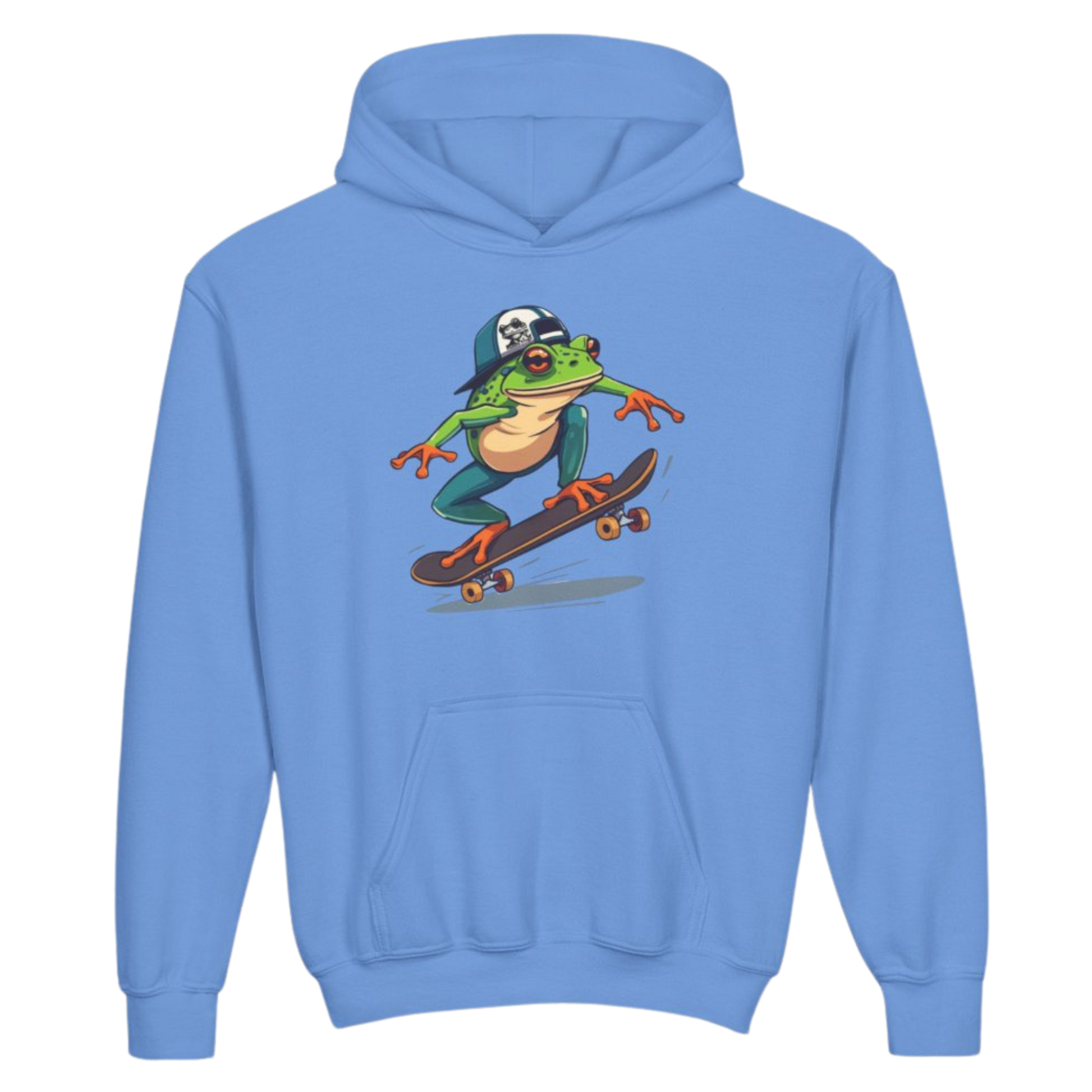 Froghopper Skate Hoodie | Paddle Frogs™ Kids Carolina Blue