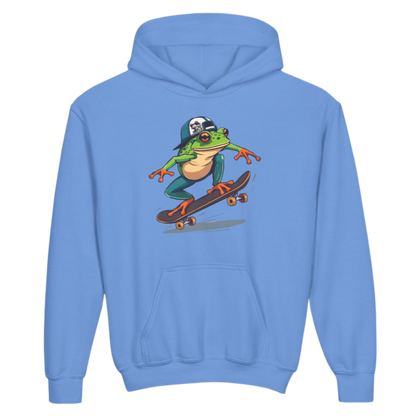 Froghopper Skate Hoodie | Paddle Frogs™ Kids Carolina Blue