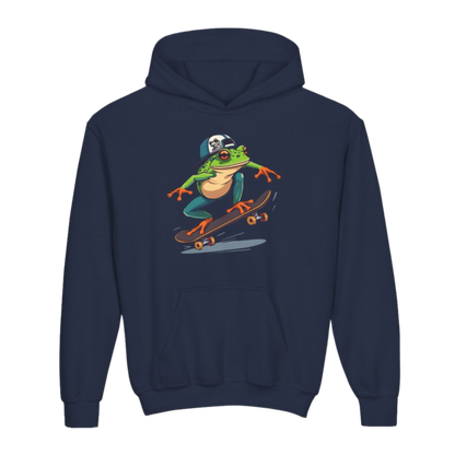 Froghopper Skate Hoodie | Paddle Frogs™ Kids Navy Blue