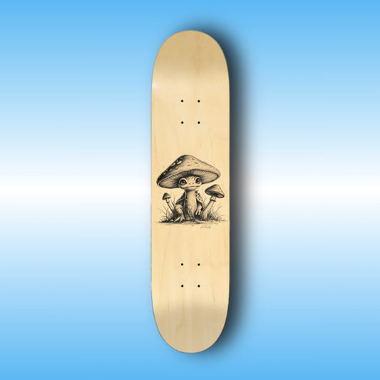 Fungurtle Skateboard Deck by Paddle Frogs | Mushroom series