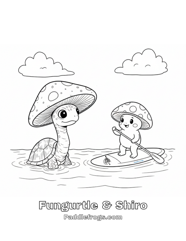 Fungurtle and Shiro