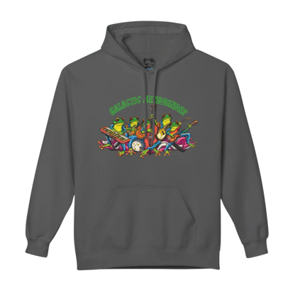 Galactic Mindbender | Fleece Hoodie | Charcoal Gray