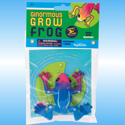 Ginormous Grow Frog Reusable Water-Expanding Novelty Toy Paddle Frogs kids toys 