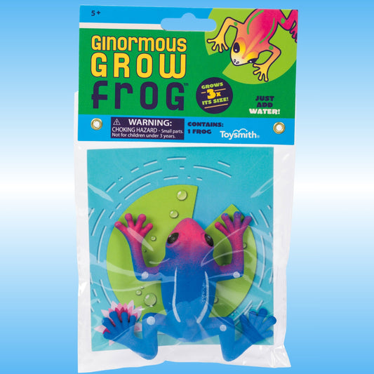 Ginormous Grow Frog Reusable Water-Expanding Novelty Toy Paddle Frogs kids toys 