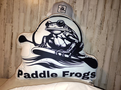 Paddle Frogs™ Logo Pillow