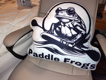 Paddle Frogs™ Logo Pillow