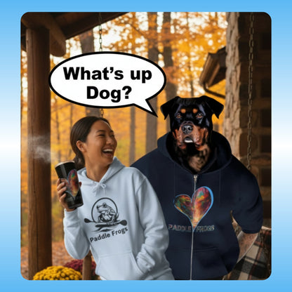 I love Autumn Trail What's up Dog? - Paddle Frogs™ 20oz Tumbler