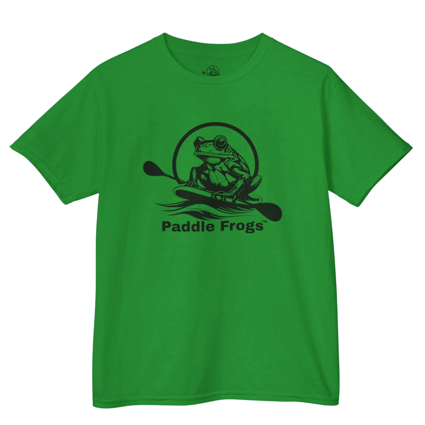 Irish Green - Kids Tee (Big Fit) 7 Colors | Paddle Frogs Kids