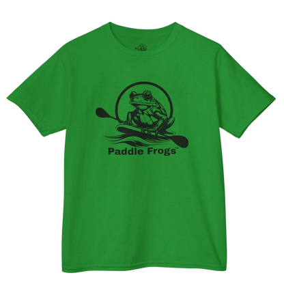 Irish Green - Kids Tee (Big Fit) 7 Colors | Paddle Frogs Kids